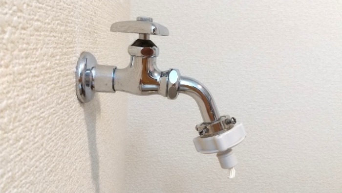 洗濯機の水栓（蛇口）